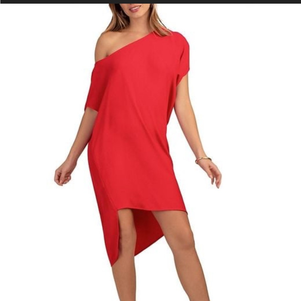 Trina Turk cocoon Red dress